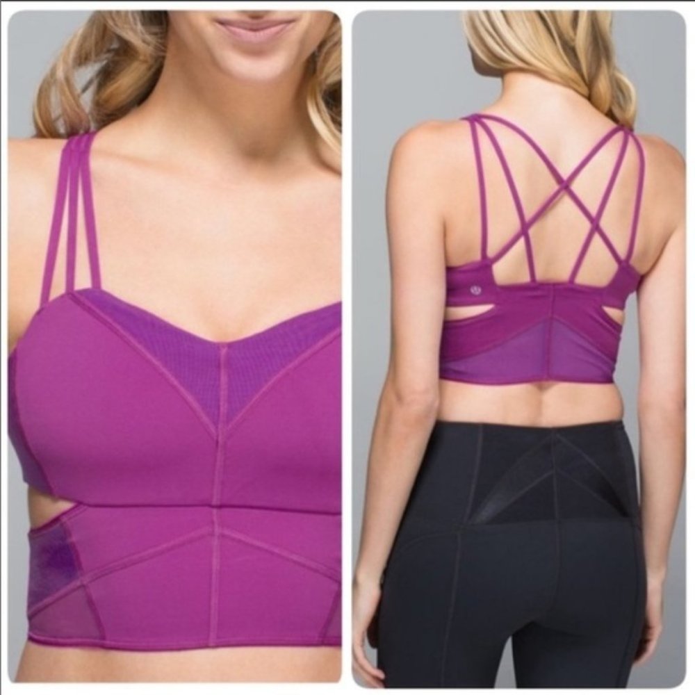 Lululemon Exquisite Sports Bra Ultra Violet